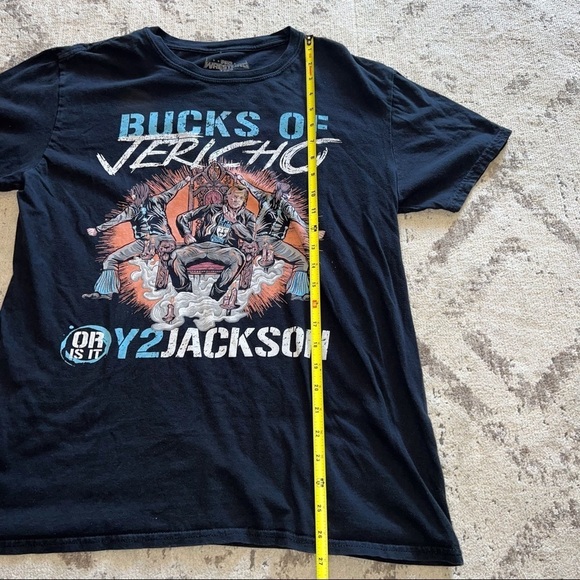 Bucks of Jericho or Y2 Jackson Pro Wrestling T Shirt Large - Picture 4 of 5